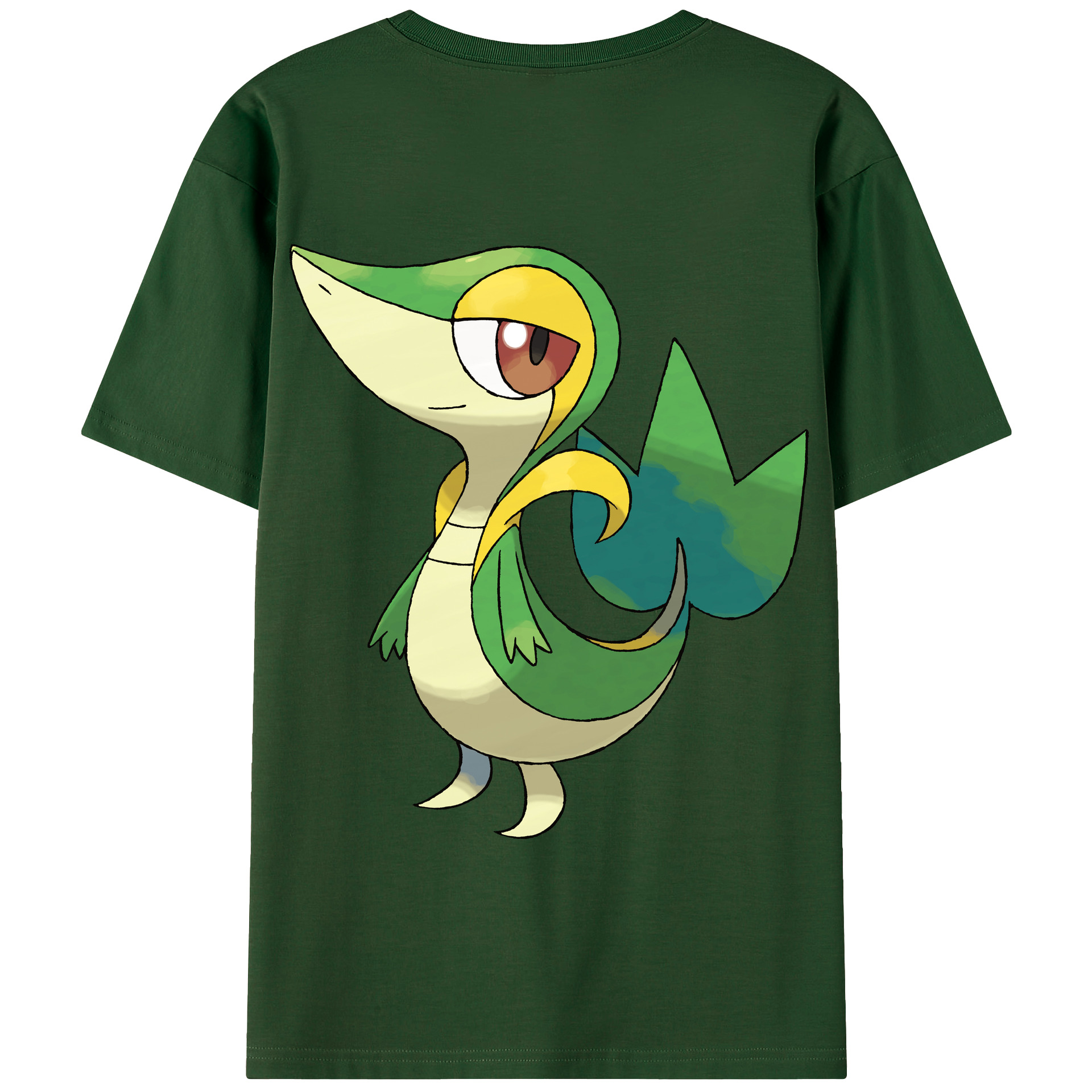 （画像用） ポケットモンスター Pokémon 綿100％半袖Tシャツ（背面プリント）